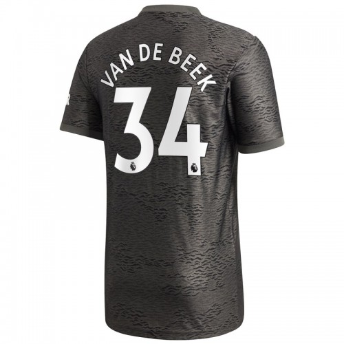 Manchester United Dres Donny van de Beek 34 Gostujući 2020/21 Kratkih Rukava Manchester United Dres Donny van de Beek 34 Gostujući 2020/21 Kratkih Rukava